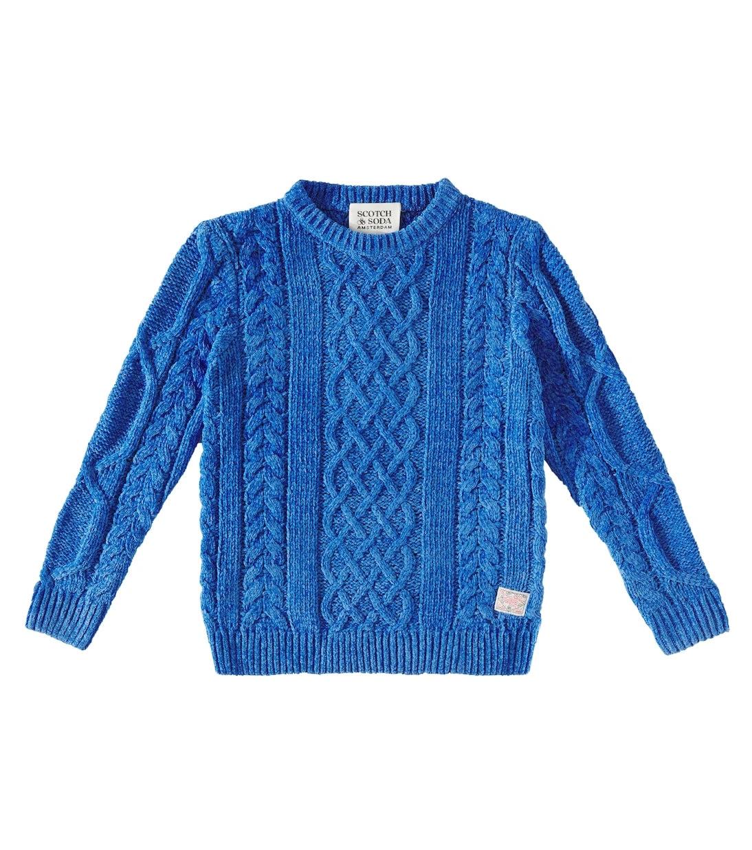 Scotch & Soda Kids - Cable-knit chenille sweater