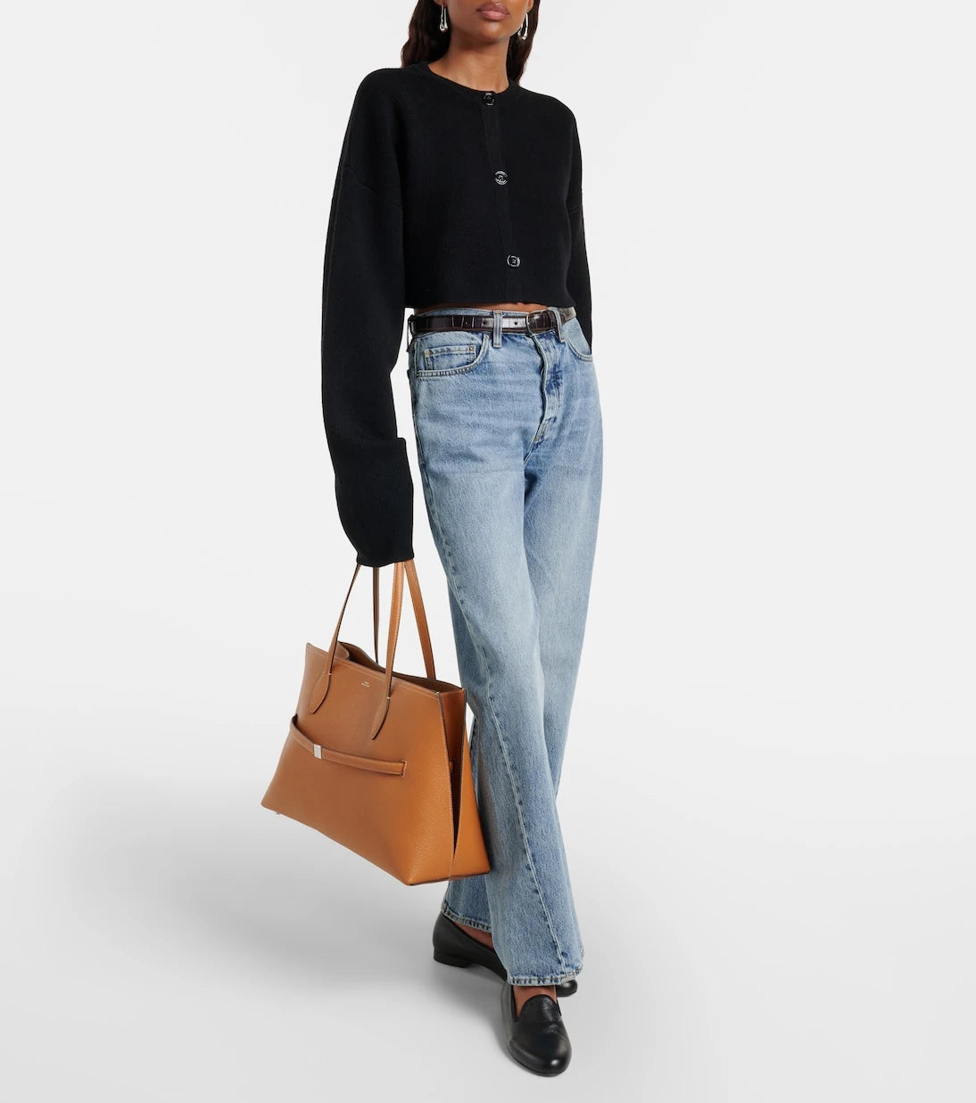 Toteme - Lounge Large leather tote bag