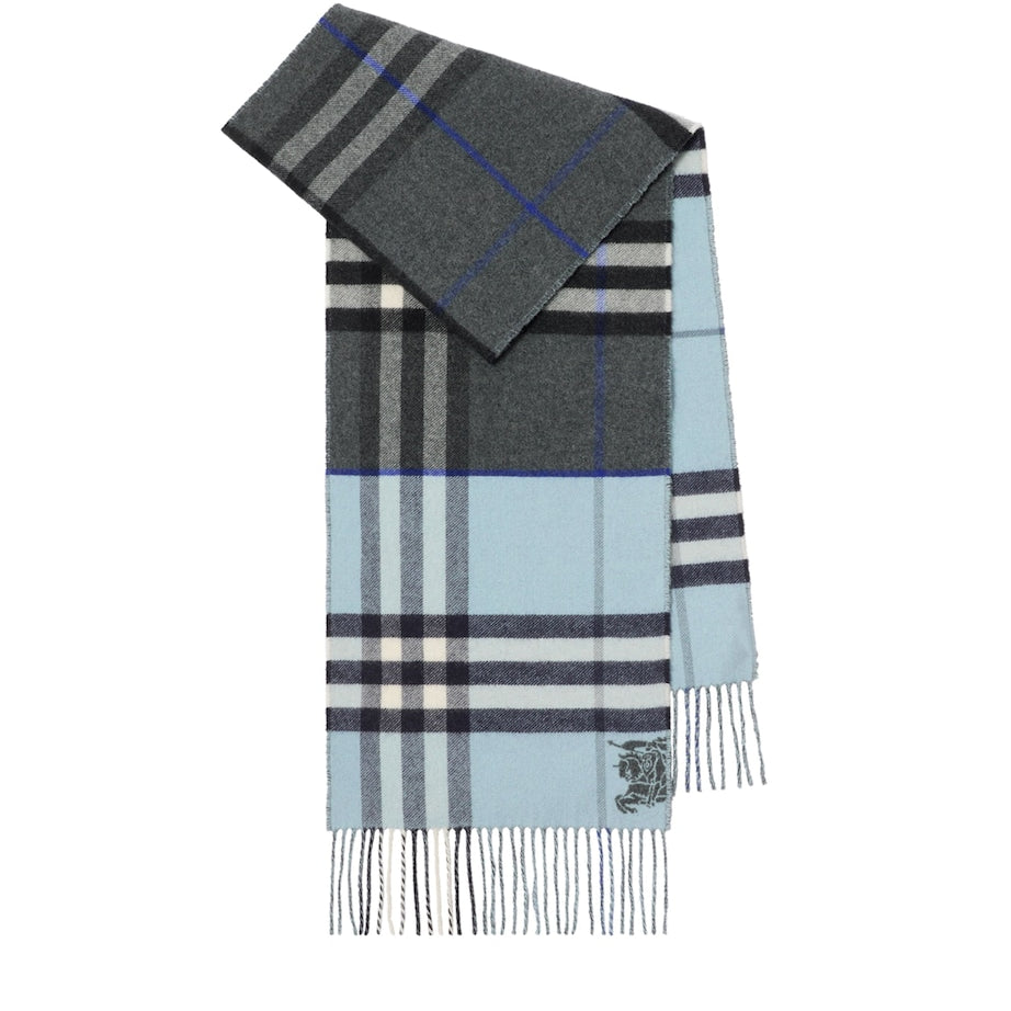 Burberry Cashmere Contrast Check Scarf