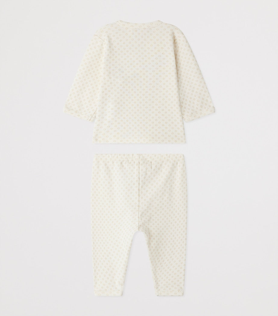 Organic Cotton Timao Crossover Top and Trousers Set (1-18 Months)