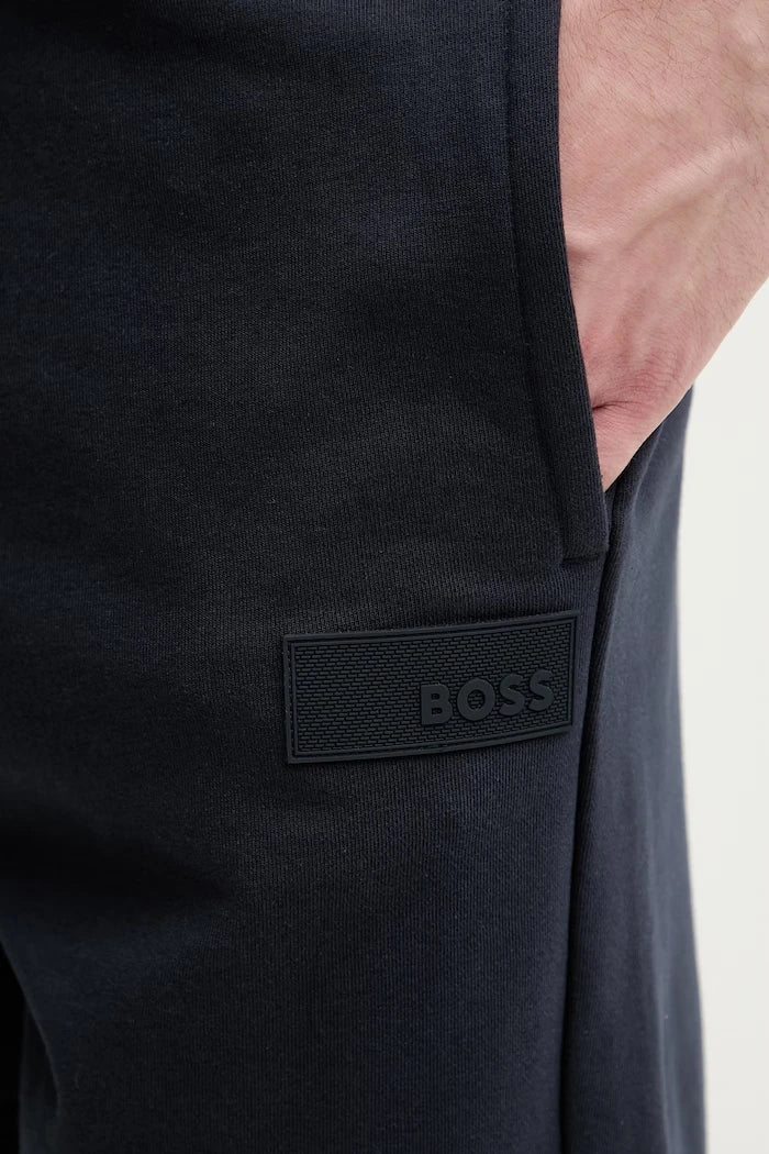 BOSS Green erkek pamuklu eşofman şortu JT_Shorts