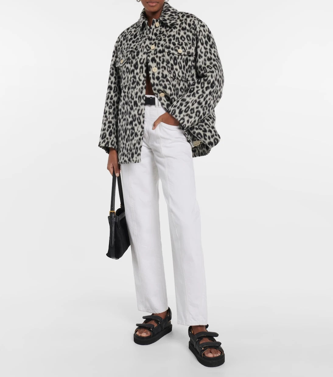 Isabel Marant - Odelino leopard-print virgin wool jacket