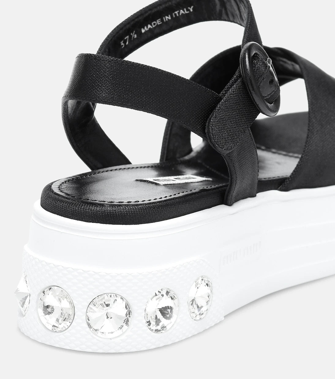 Miu Miu - Embellished platform sandals