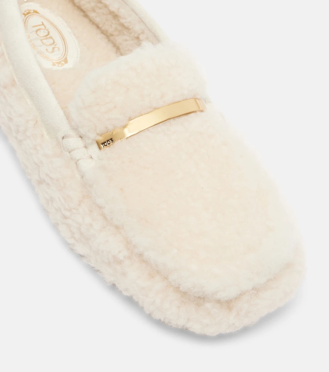 Tod's - Gommino suede-trimmed driving shoes
