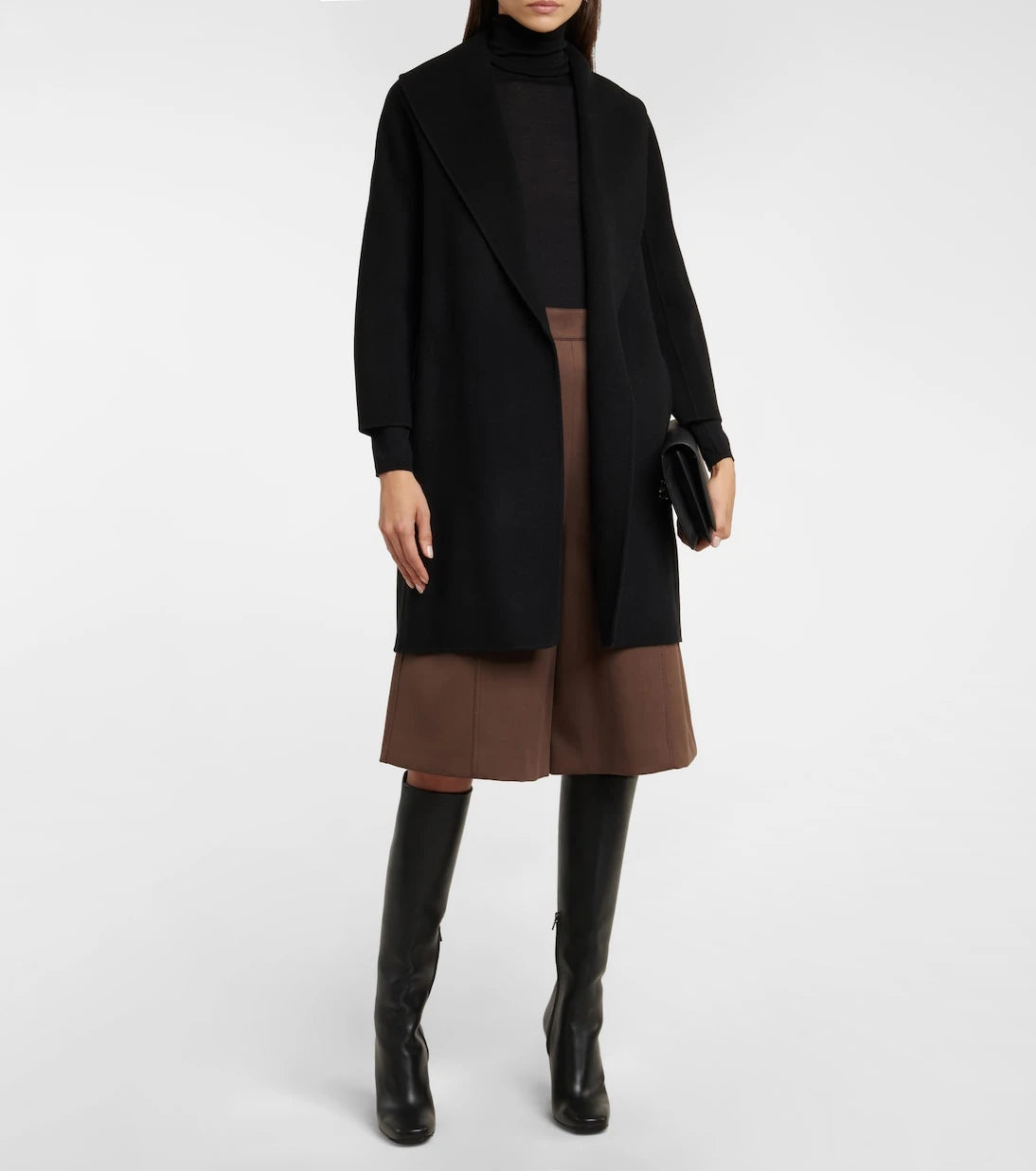 'S Max Mara - Messi belted virgin wool coat
