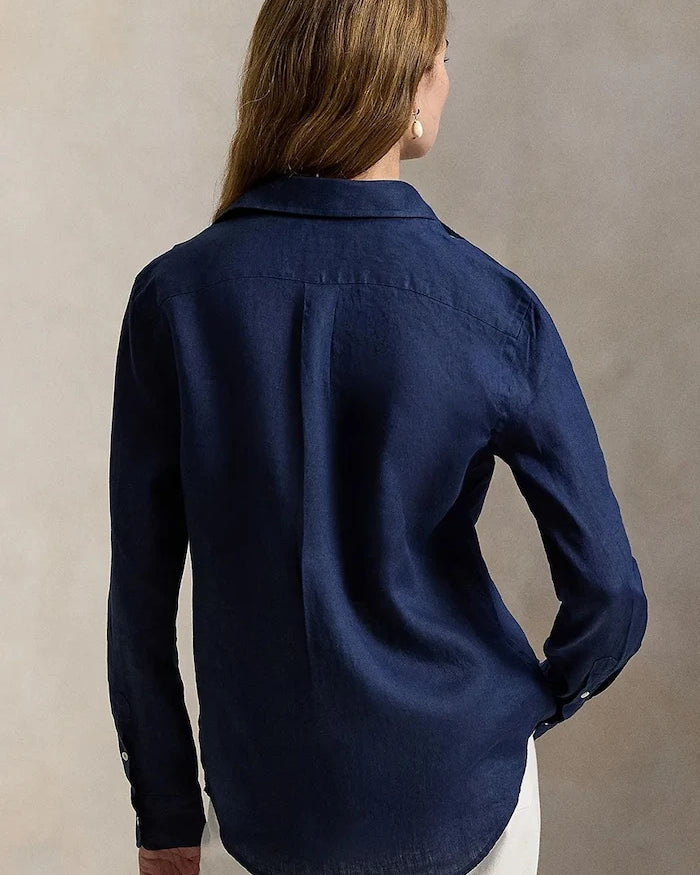 Polo Ralph Lauren Kadın Keten Gömlek
