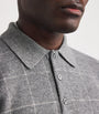 Cashmere Check Polo Shirt