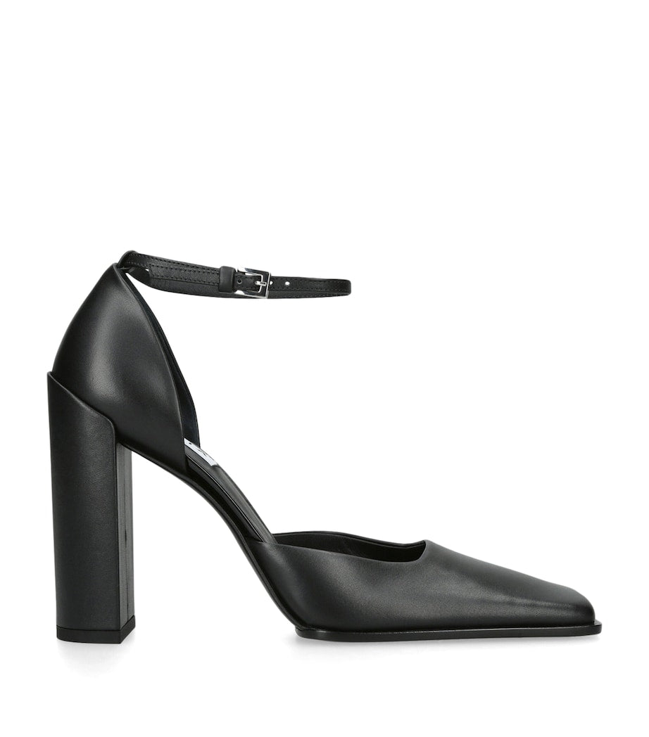Alaïa Black Leather D’Orsay Pumps 90