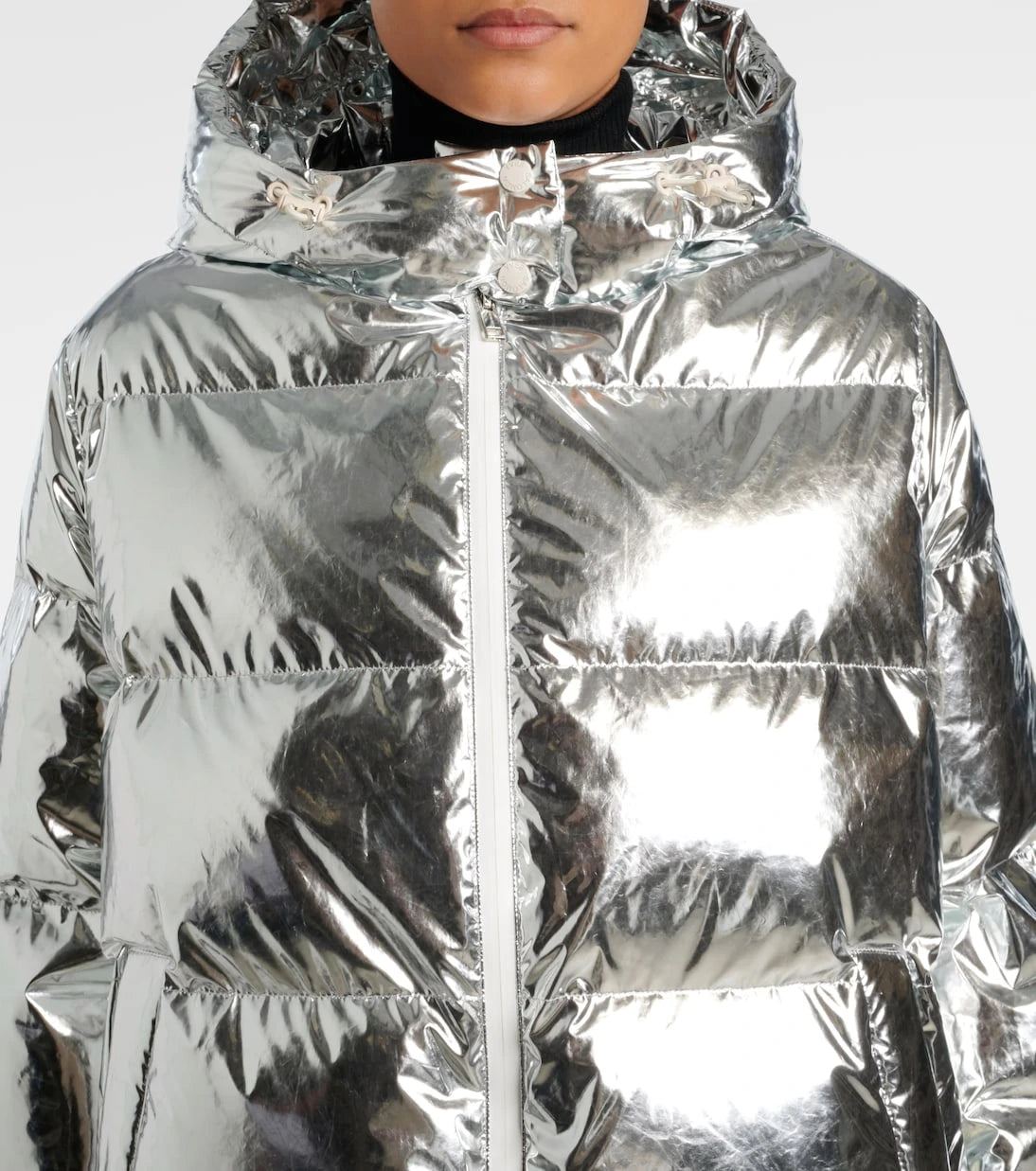 Yves Salomon - Hooded down ski jacket