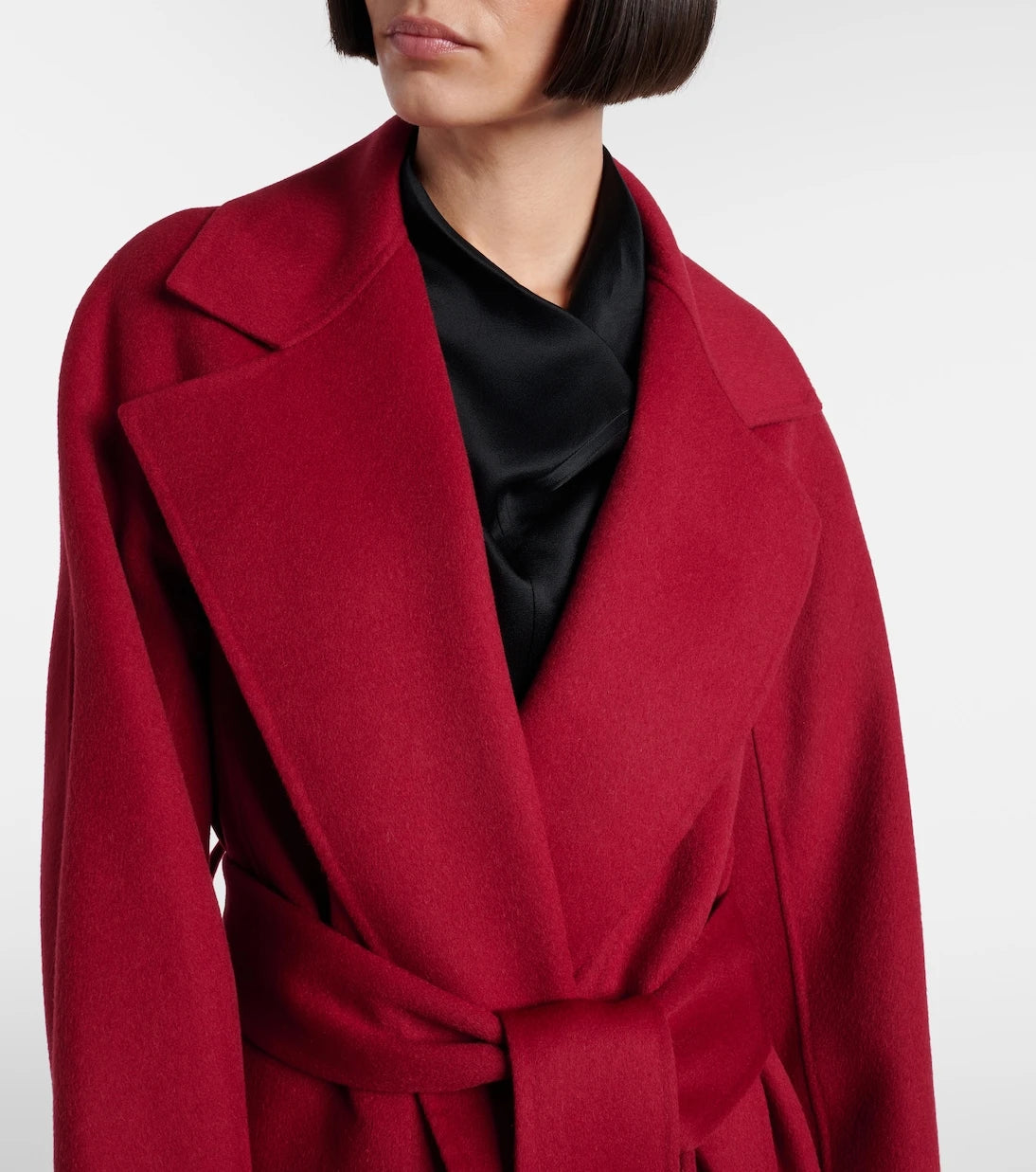 Joseph - Wool and cashmere wrap coat