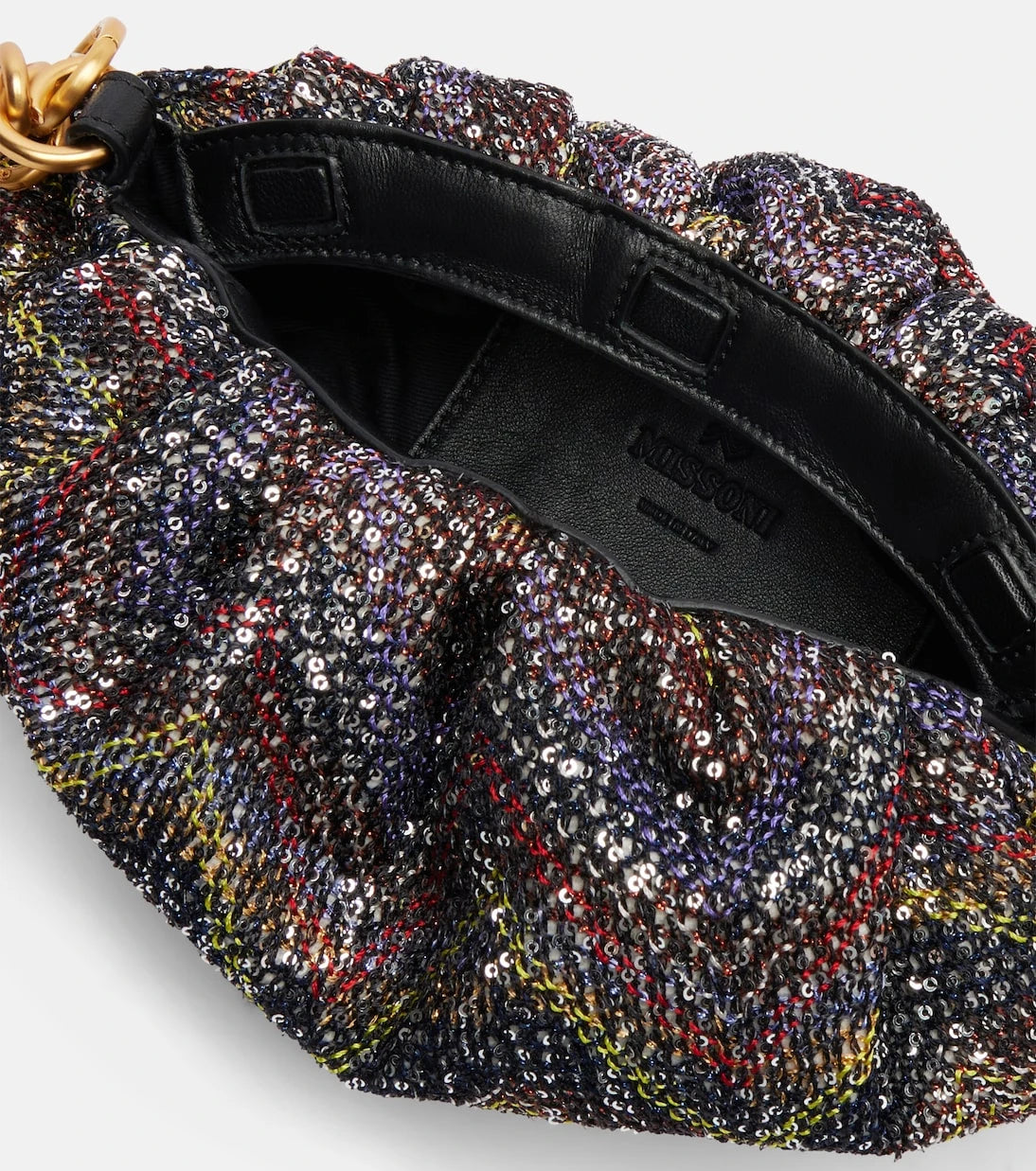 Missoni - Caperdoni Small sequined clutch