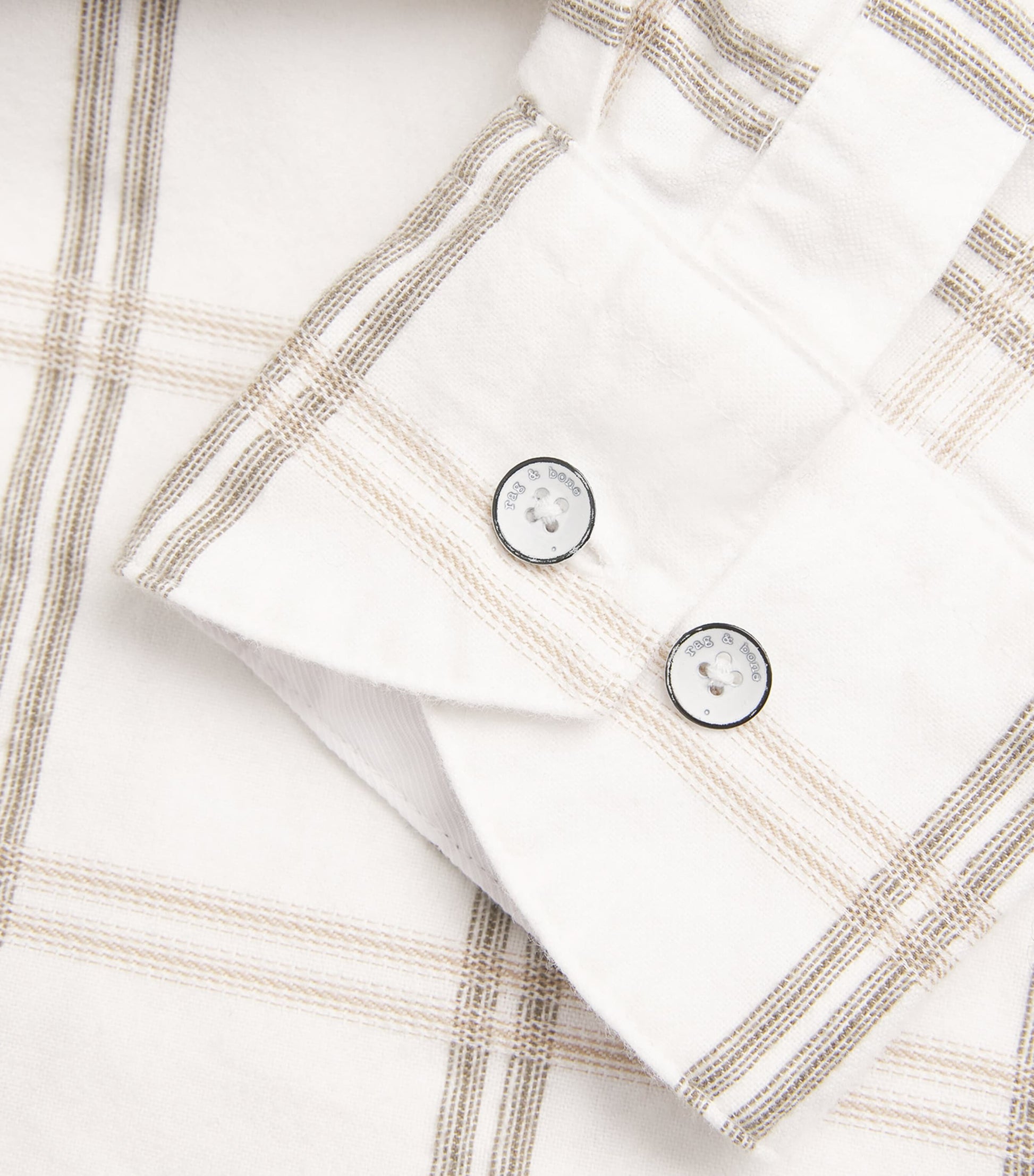 Rag & Bone Cotton Check Shirt