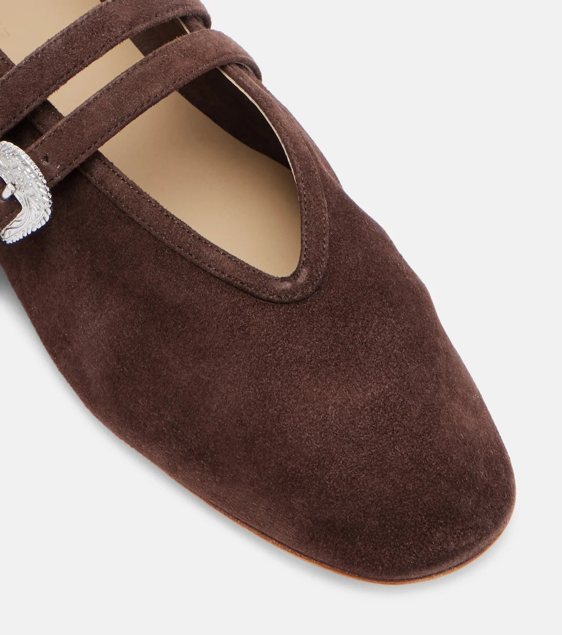 Le Monde Béryl - Claudia suede ballet flats