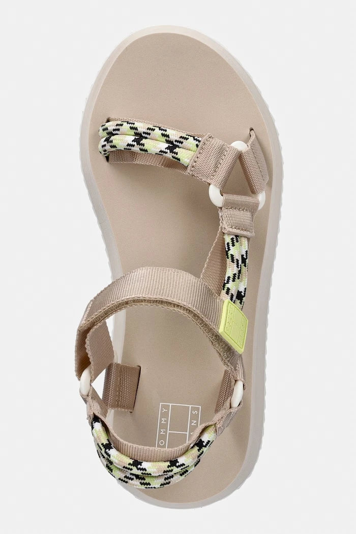 Tommy Jeans Kadın Platform Sandalet TJW EVA ROPE SANDAL