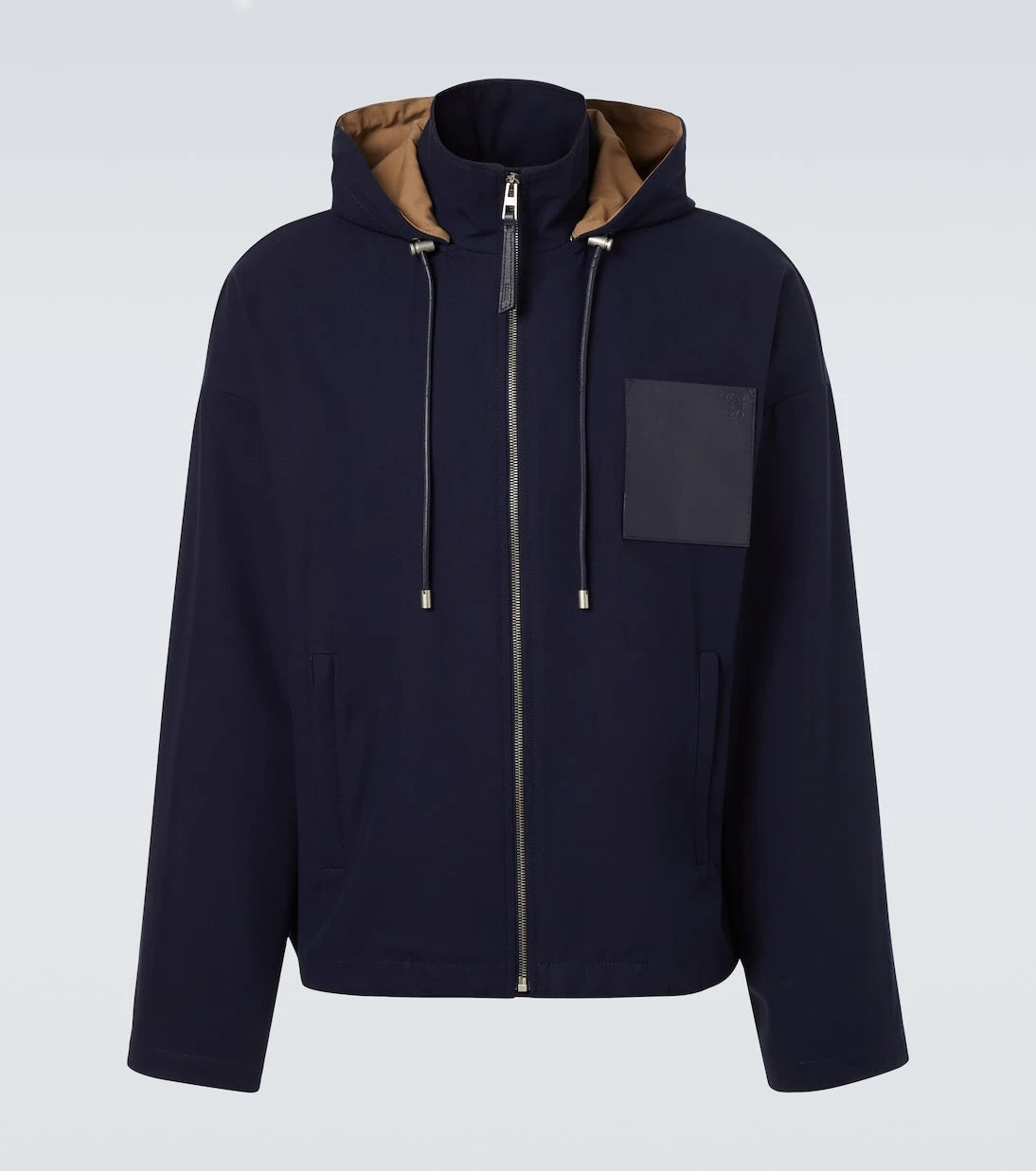 Loewe - Hooded cotton twill jacket