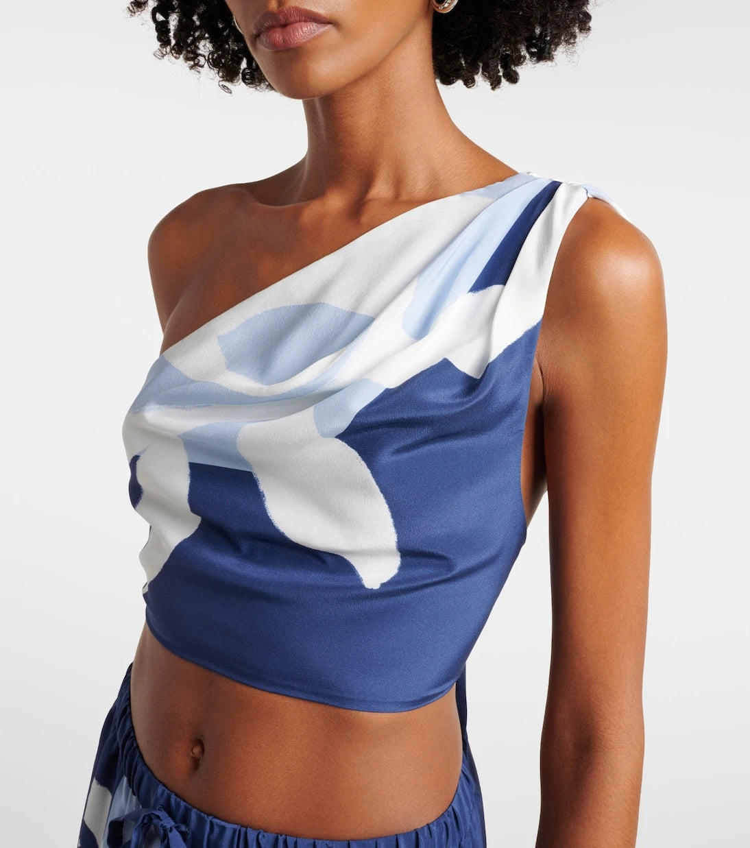 SIR - Portia floral silk crop top