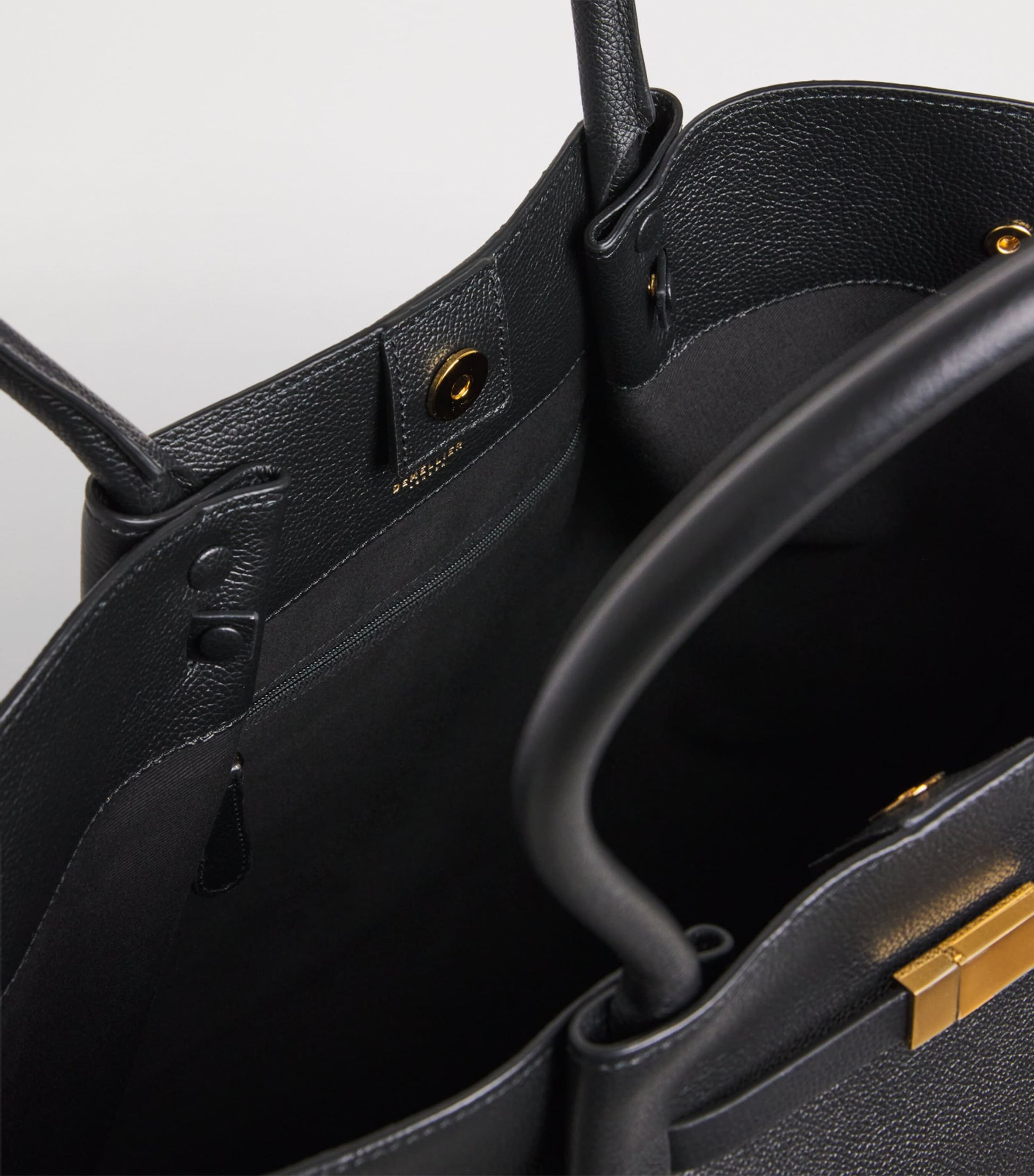 Leather New York Tote Bag