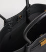 Demellier Black Leather New York Tote Bag