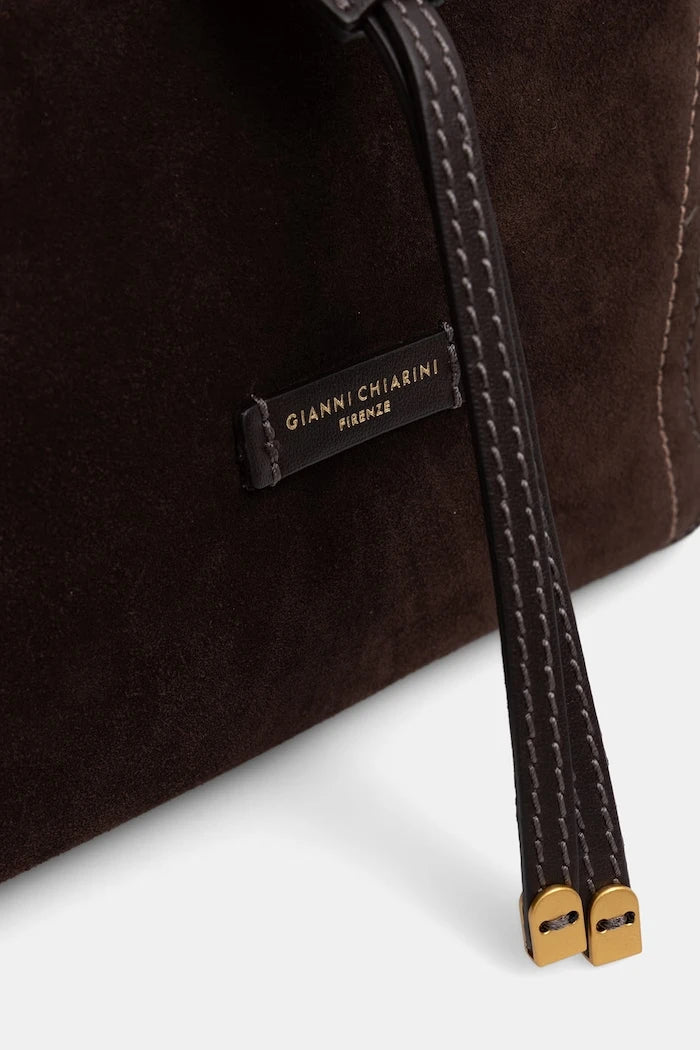 Gianni Chiarini kadın süet çanta SIENNA