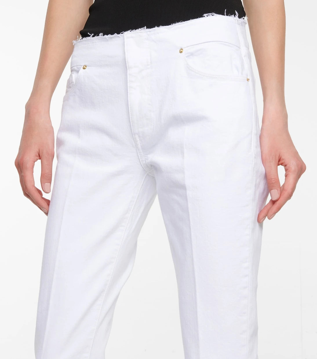 Frame - Mid-rise bootcut jeans