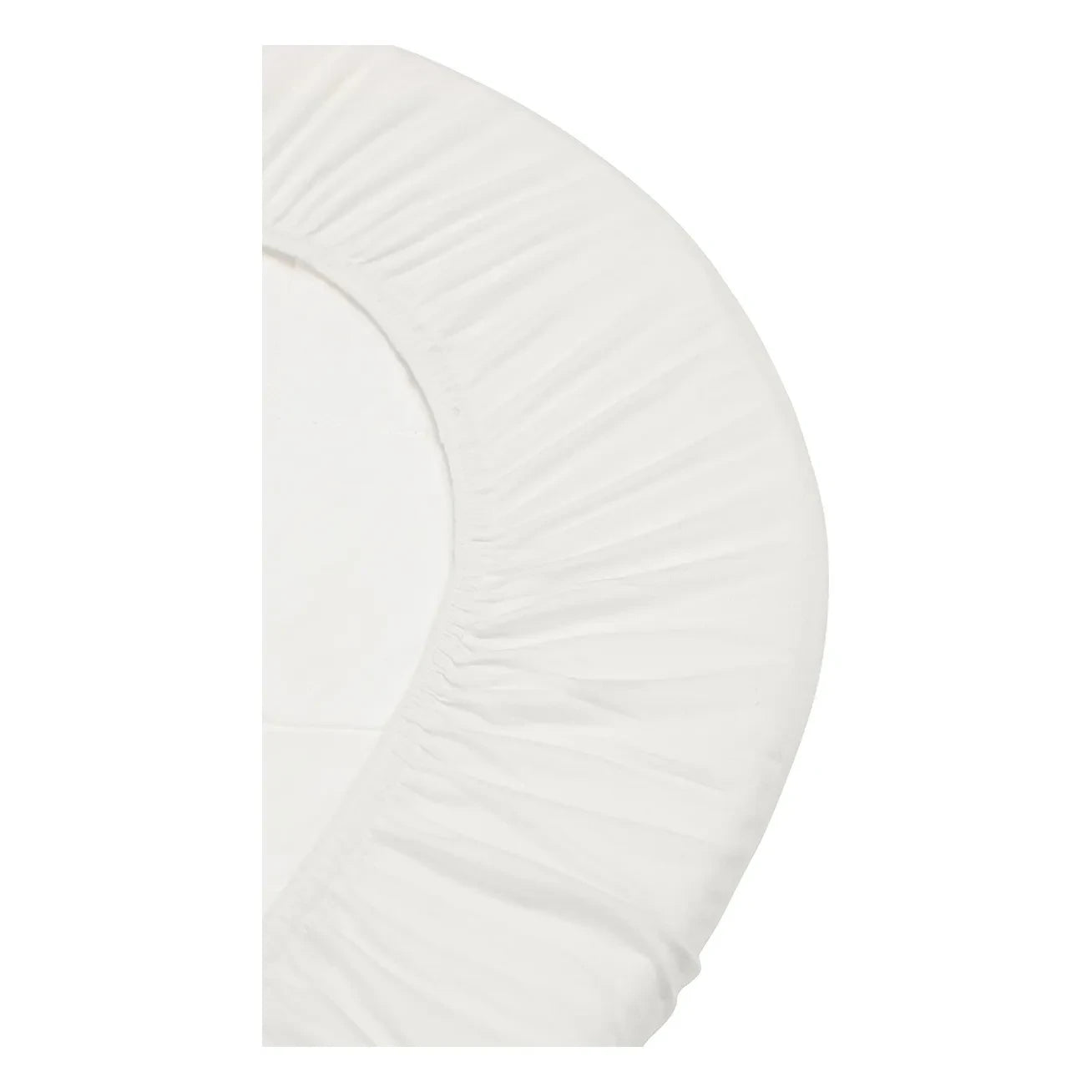 Leander - Fitted Organic Cotton Cradle Sheets - Set of 2 | White