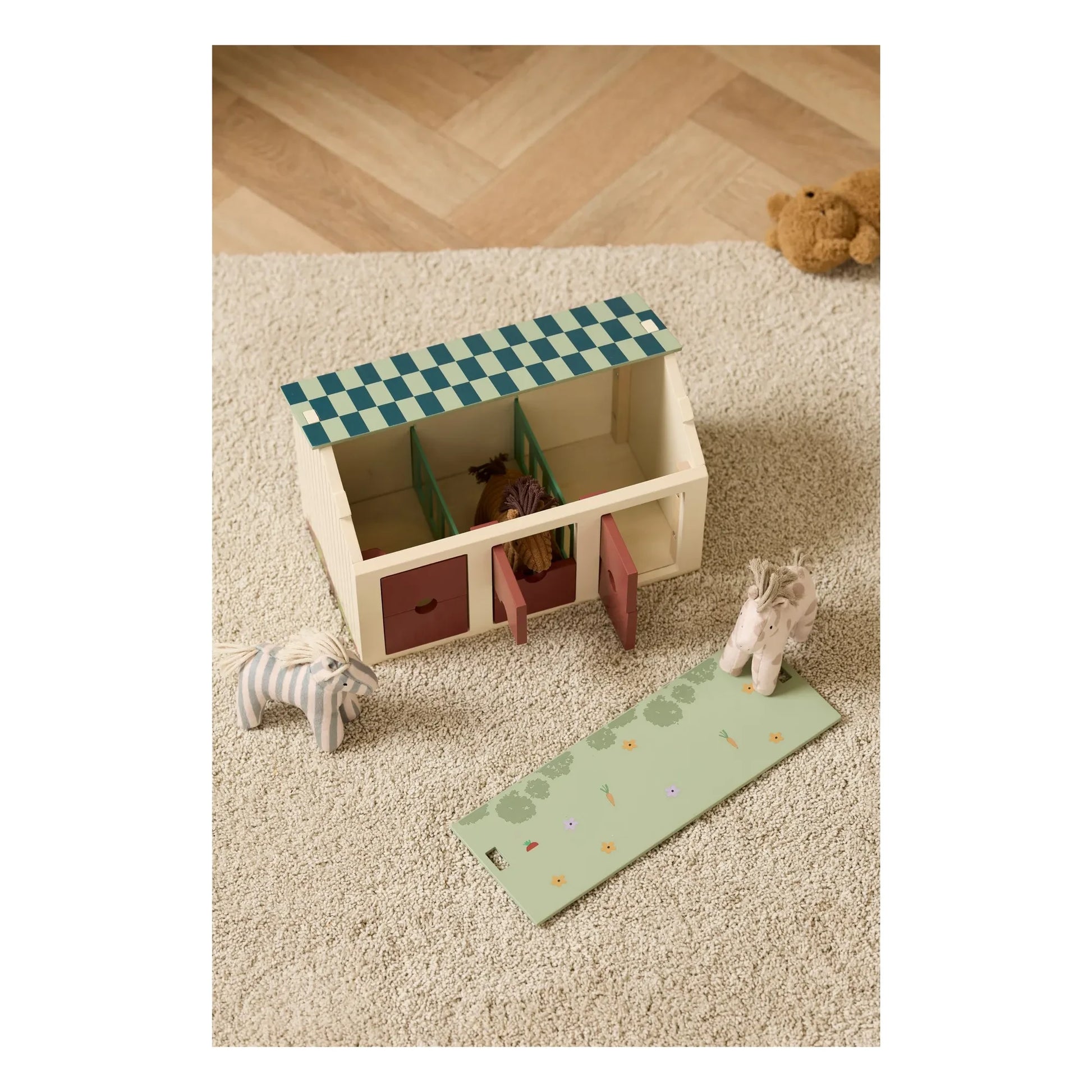 Kid's Concept - Stable with horses