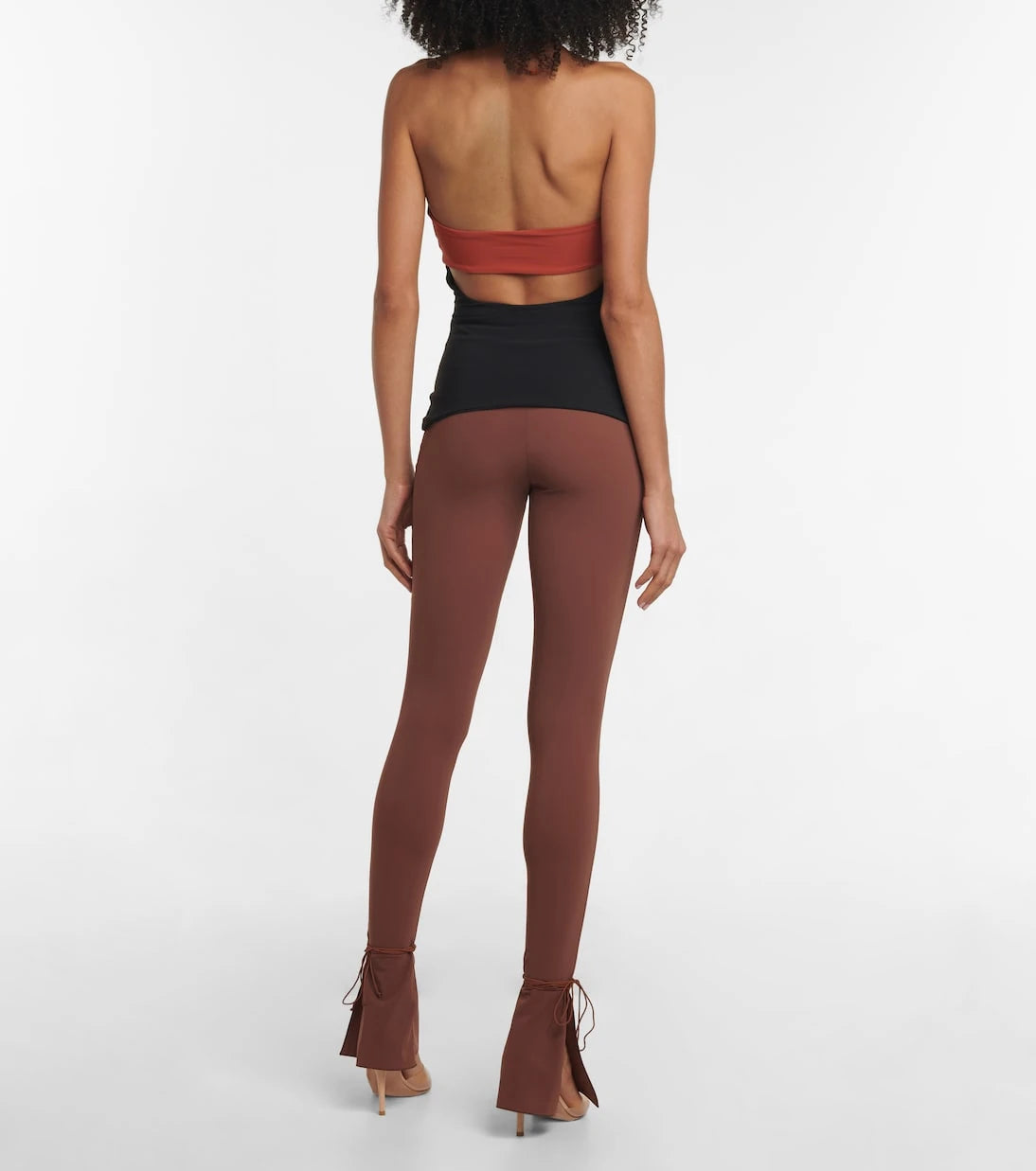Nensi Dojaka - Cutout halterneck top