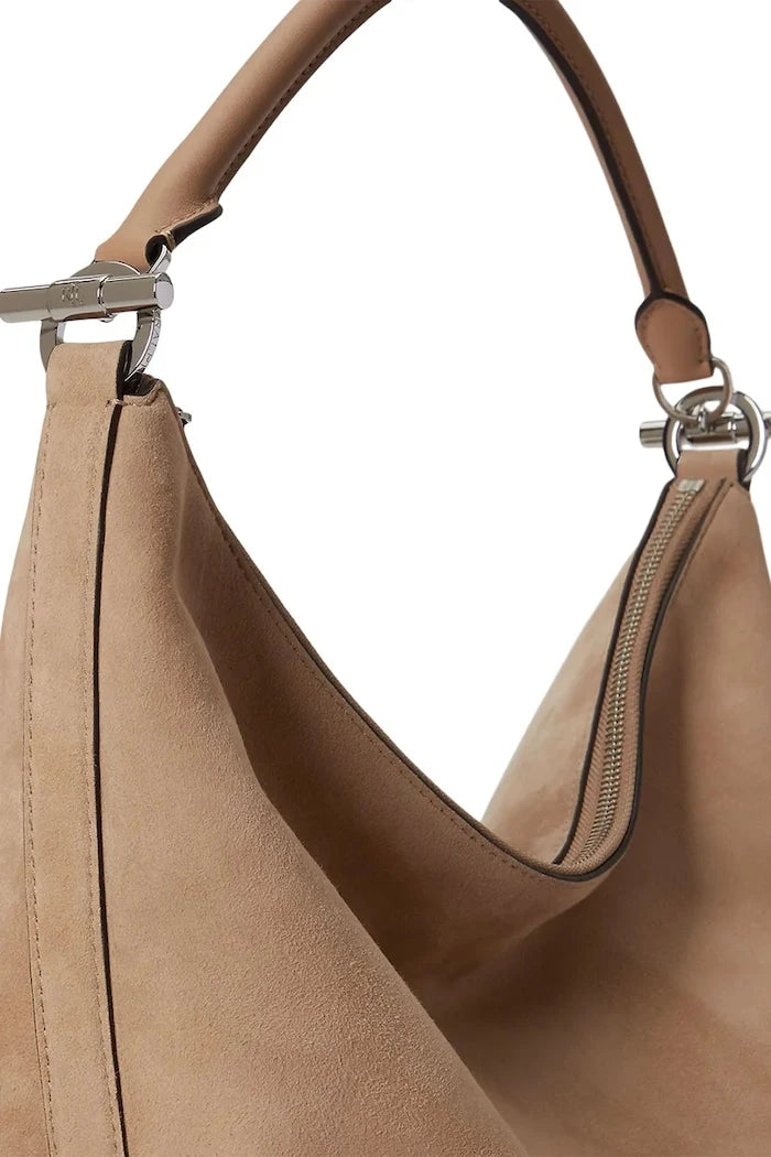 Lauren Ralph Lauren süet kadın tote çanta