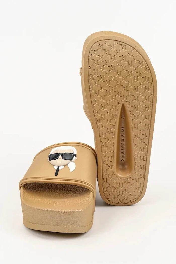 Karl Lagerfeld kadın platform terlik Kondo Maxi Ii