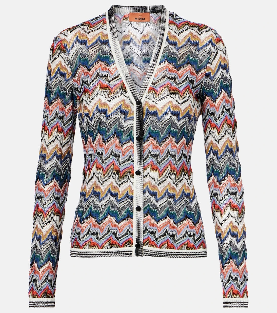 Missoni - Zig Zag lamé cardigan