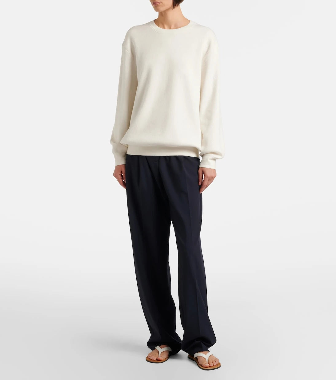 The Row - Cotton and silk sweater