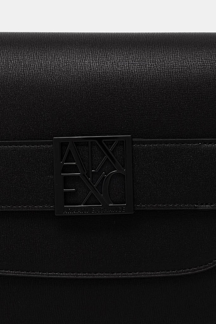 Armani Exchange kadın suni deri crossbody çanta