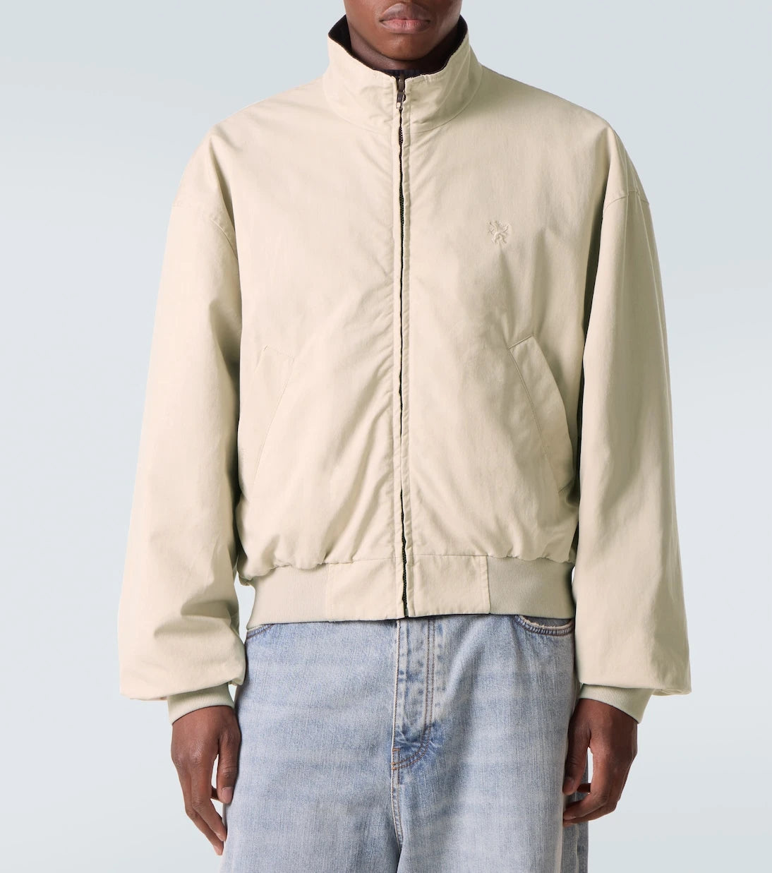 Balenciaga - Reversible cotton-blend blouson jacket