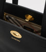 Burberry Black Small Calfskin Cotswolds Tote Bag