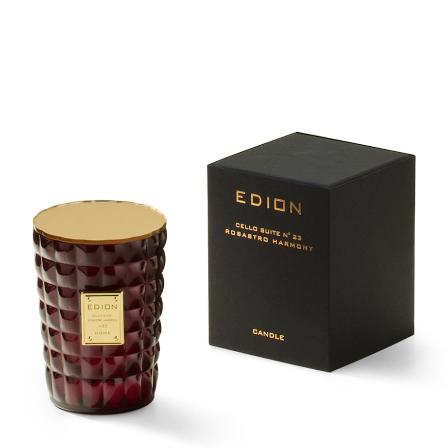 EDION Cello Suite No.23 Rosastro Harmony Candle (300g)