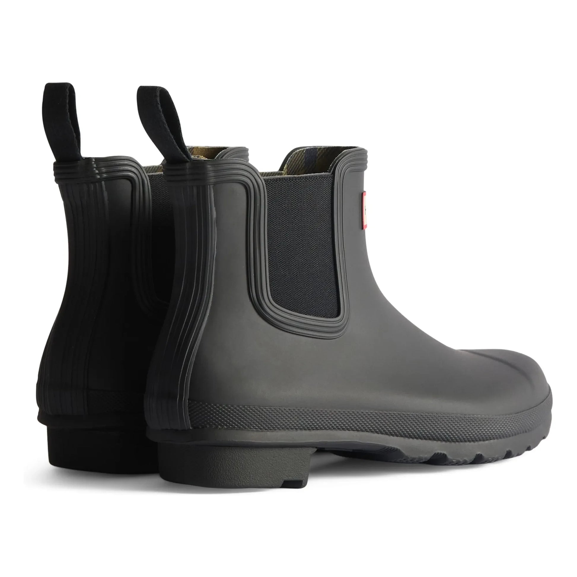 Hunter - Chelsea Boots Original Tartan Rubber | Black