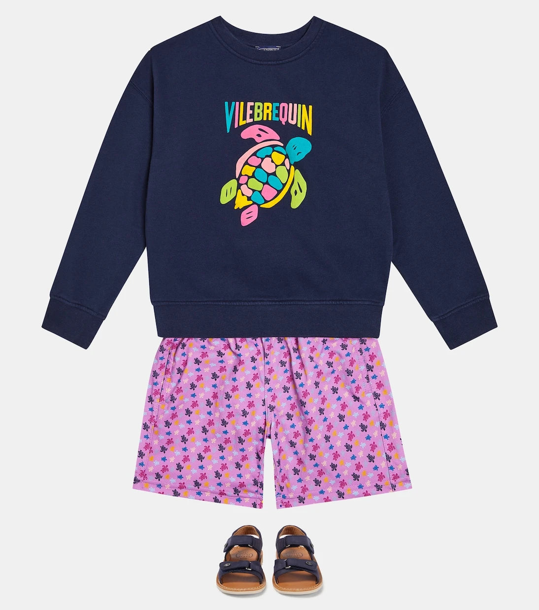 Vilebrequin Kids - Jirise printed swim trunks