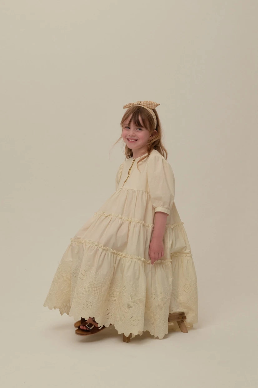 C'era Una Volta - Christina embroidered cotton dress
