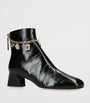 Patent Leather Trés Vivier Ankle Boots 45