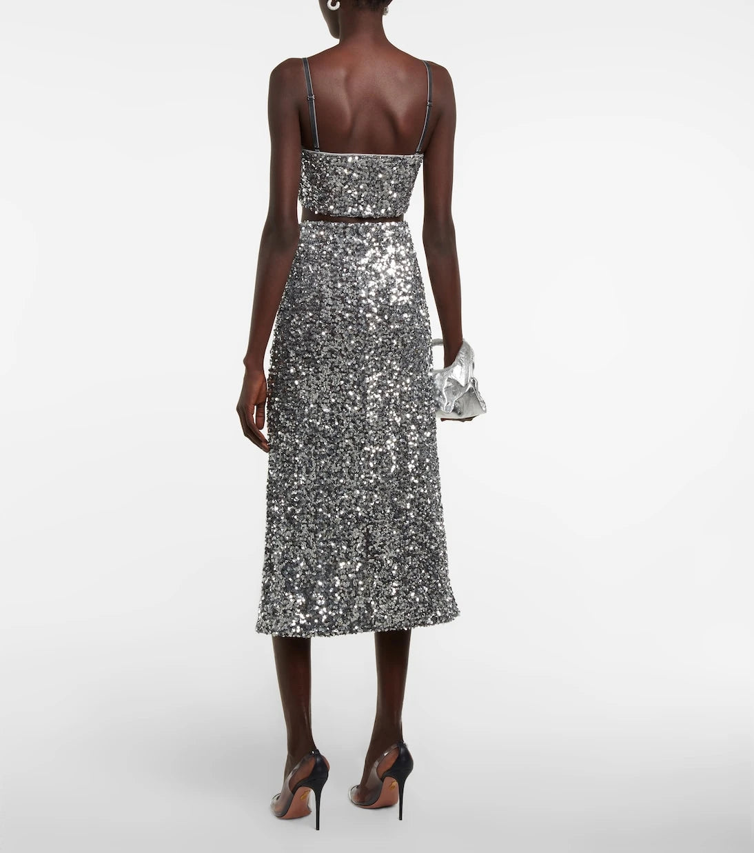 Dorothee Schumacher - Shimmering Attraction sequined crop top