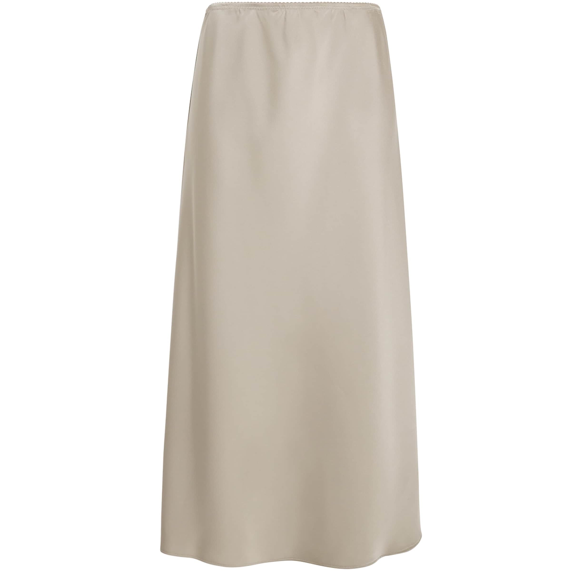 MAX&Co. Green Satin Midi Skirt