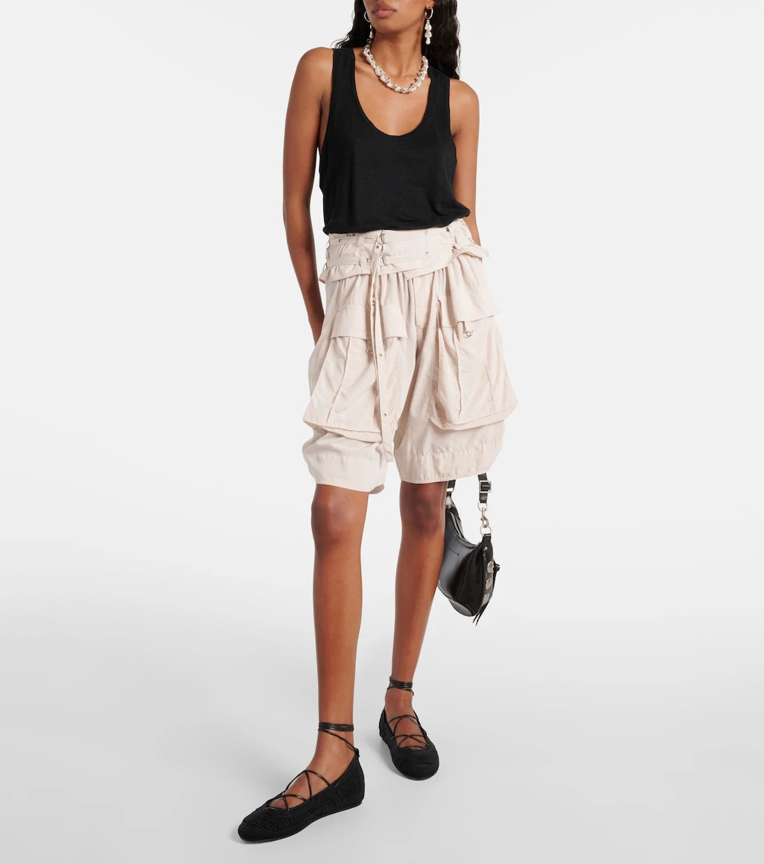 Isabel Marant - Belna open-knit ballet flats