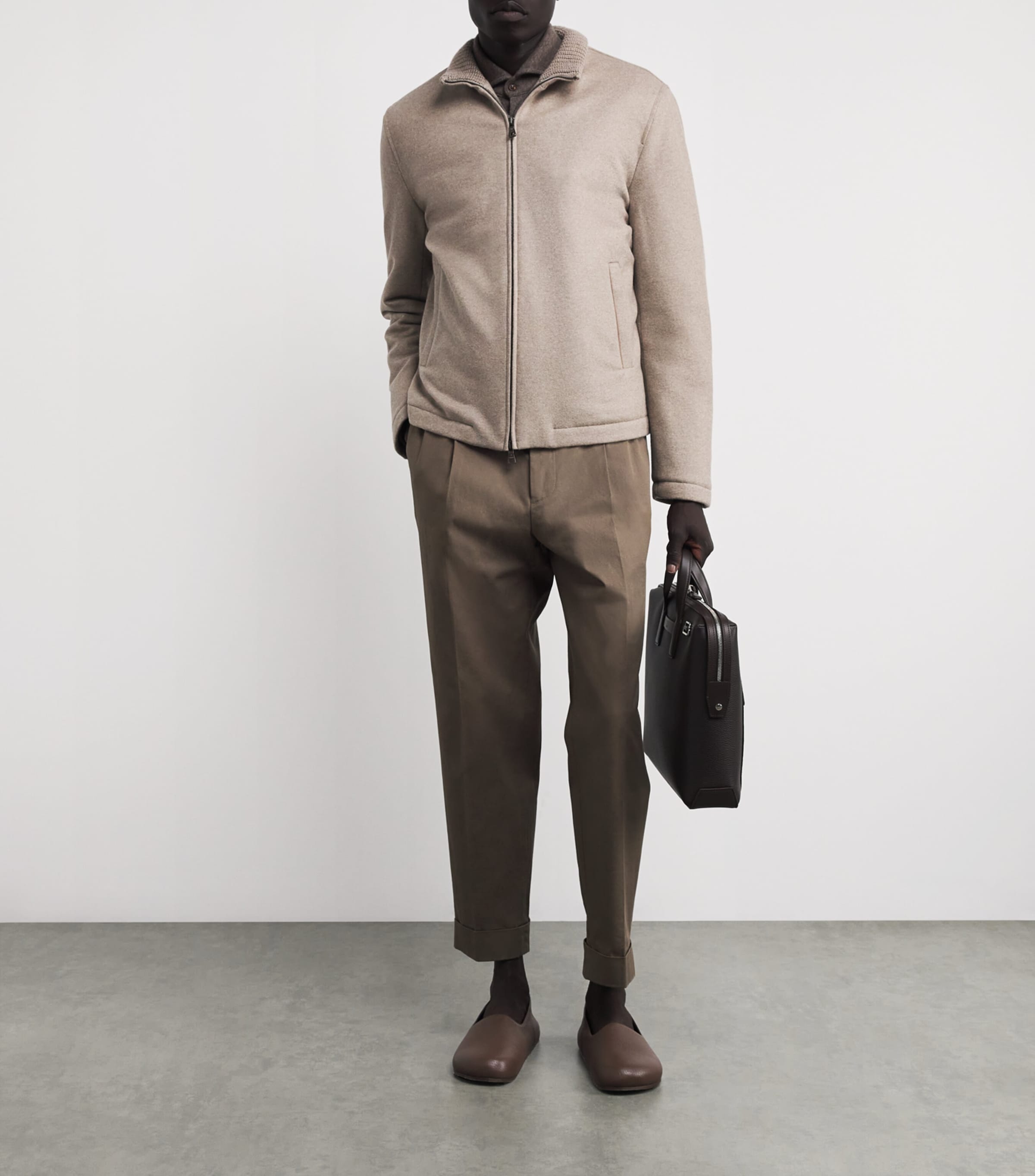 Fioroni Cashmere Multi Cotton-Cashmere Jacket