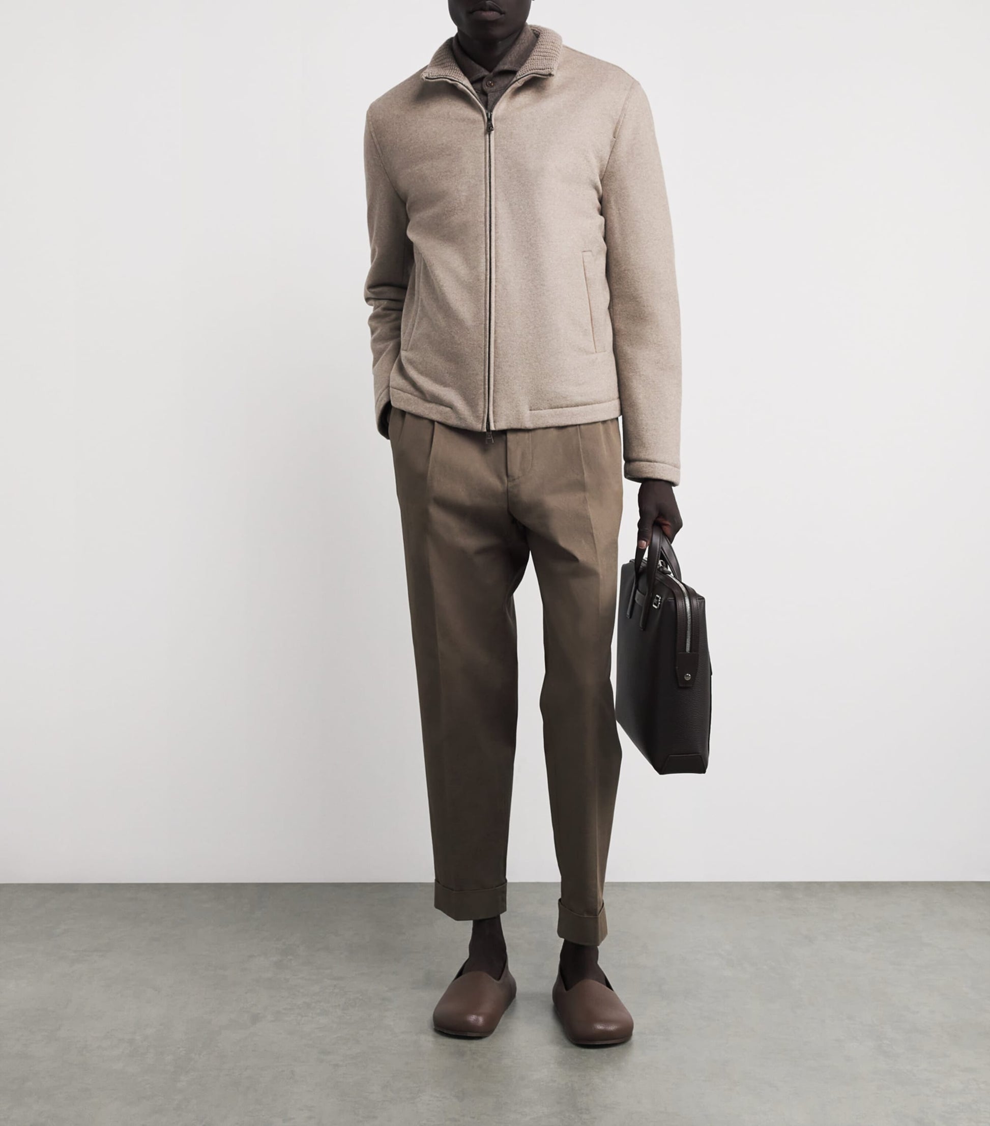 Fioroni Cashmere Multi Cotton-Cashmere Jacket