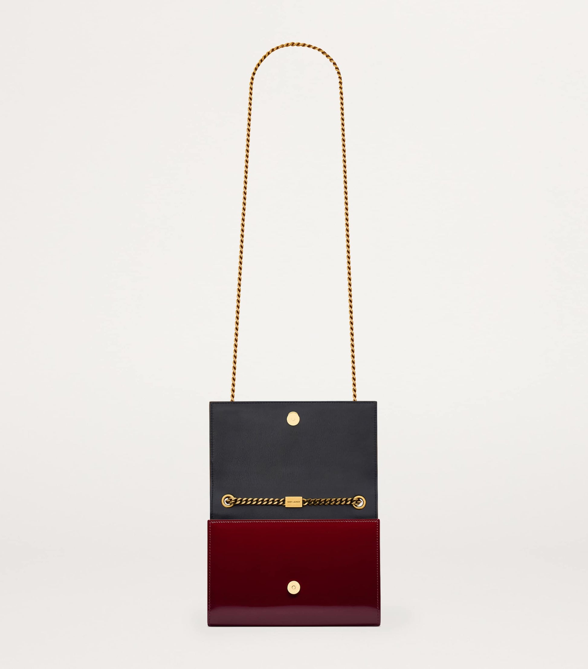 Red Small Leather Kate Cross-Body Bag