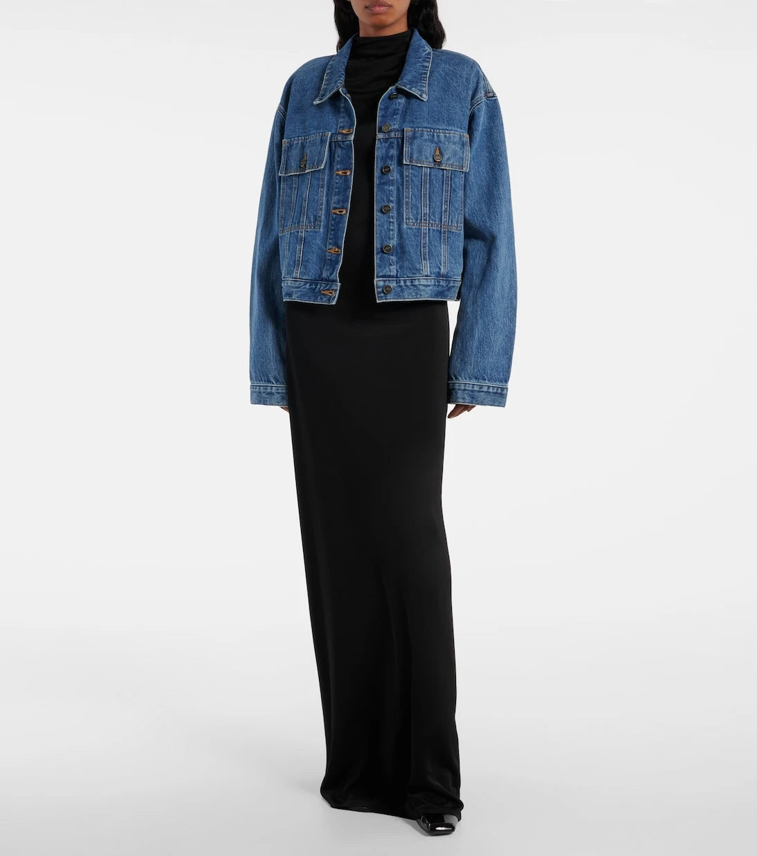 Khaite - Saunder denim jacket