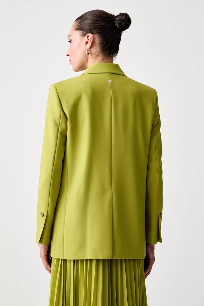Joop! kadın viskonlu tek düğmeli blazer ceket