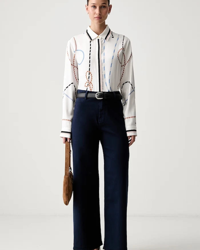 Tommy Hilfiger viskoz kadın gömlek