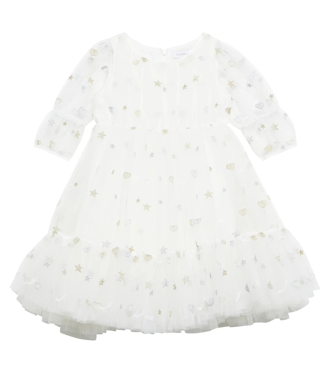 موناليزا - فستان تول مطرّز