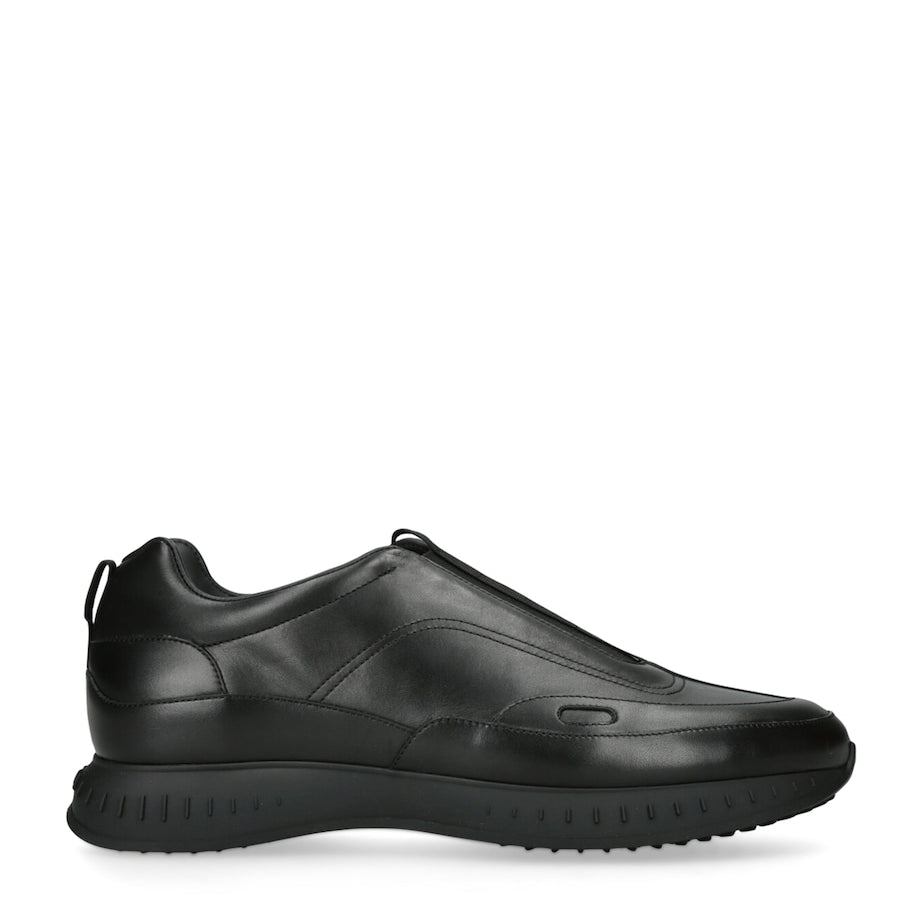 John Lobb Leather Stream Laced Sneakers
